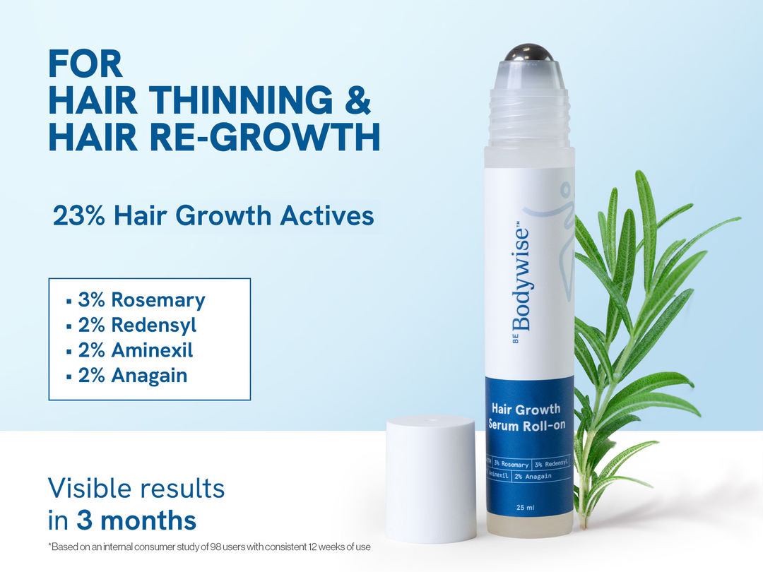 Bodywise Hair Growth Serum Roll-On