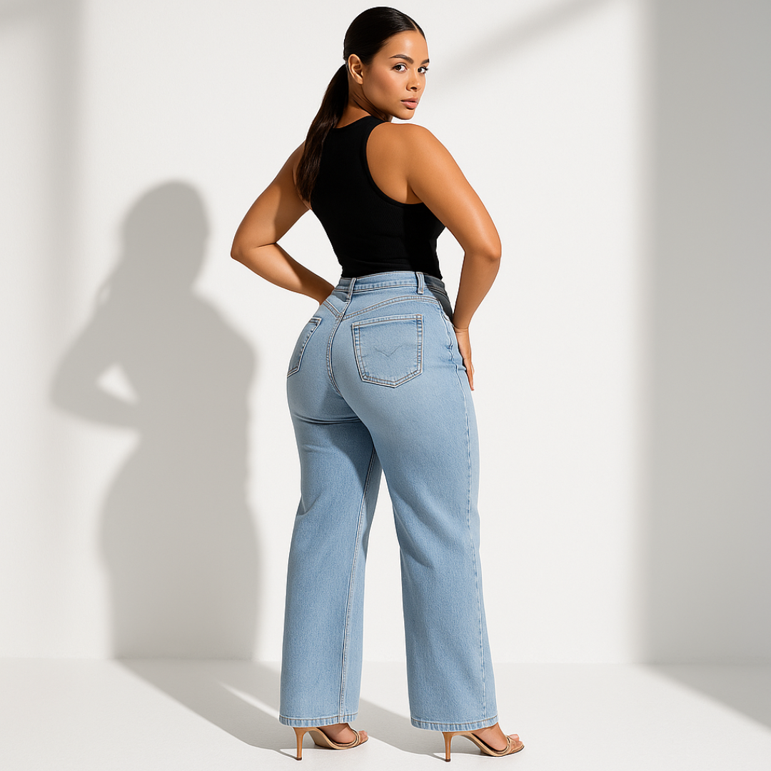 LYRX® Mid-low Rise Stretch Jeans