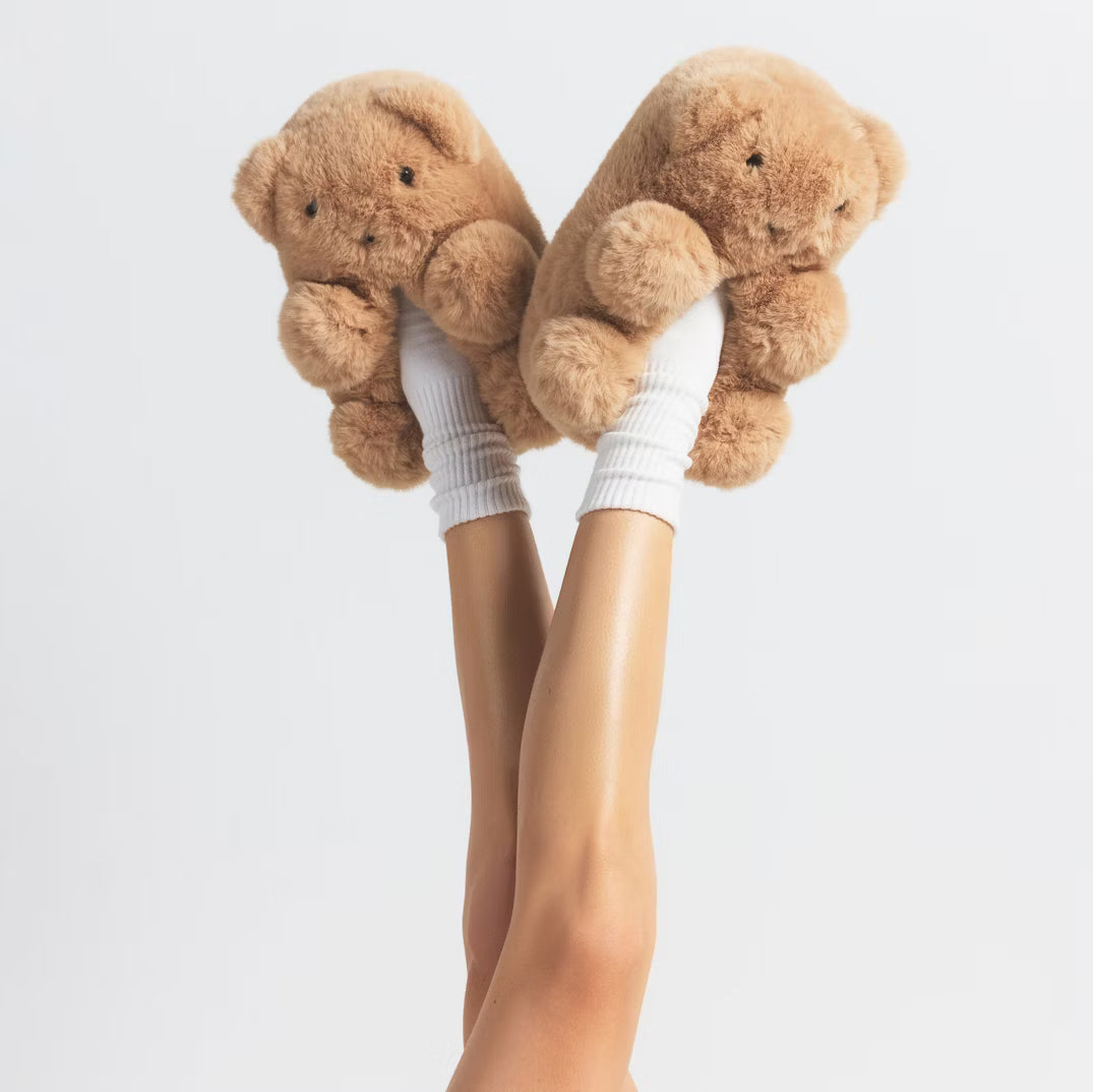 Skims Teddy Bear Slippers