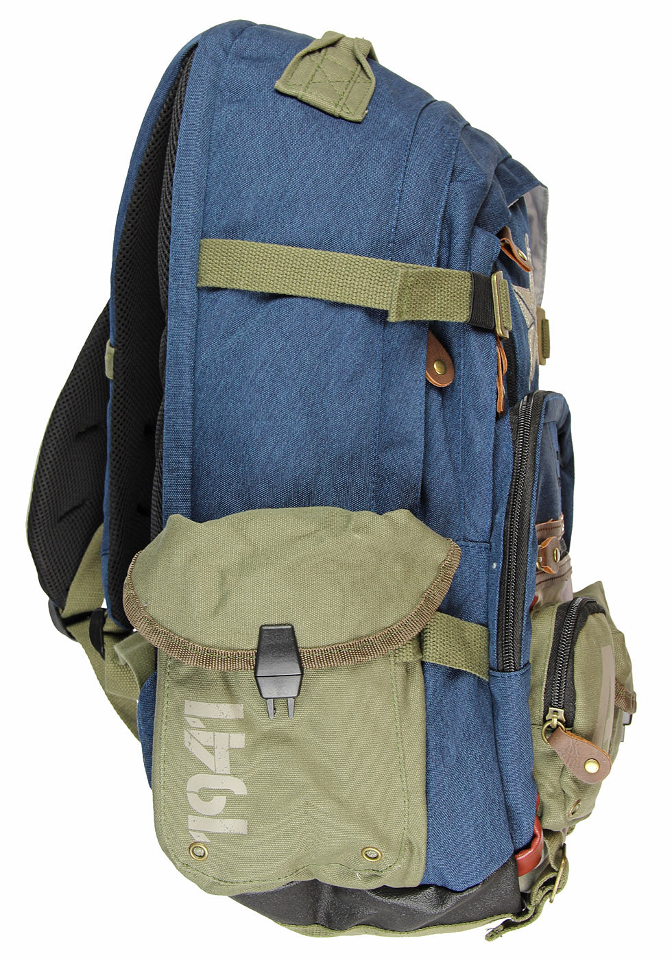 Captain America Backpack — side (1941 pocket)
