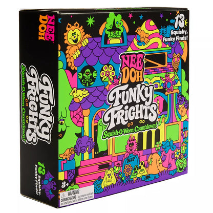 NeeDoh Funky Frights Squish-O-Ween Countdown box