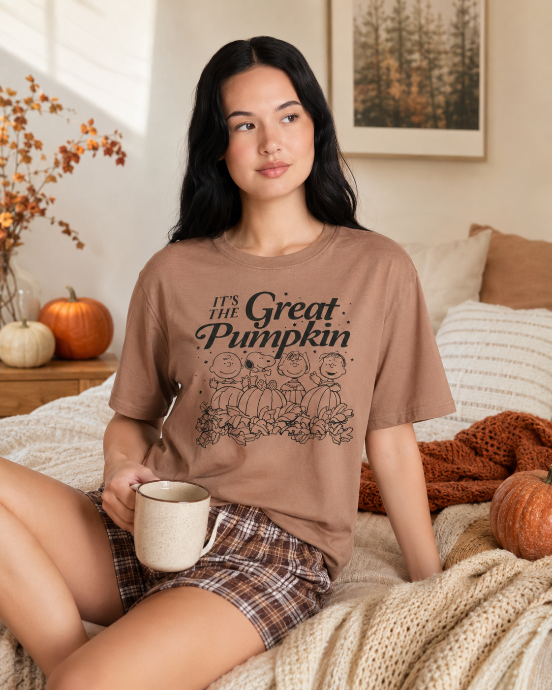 Great Pumpkin Snoopy Sleep Set — lifestyle