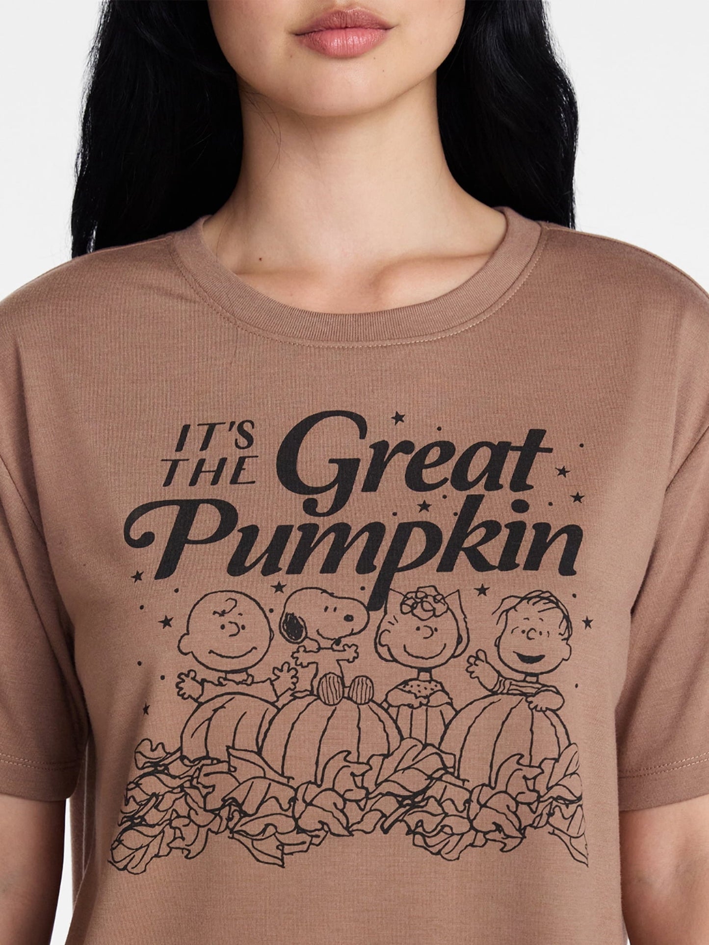 Great Pumpkin Snoopy Sleep Set — front detail