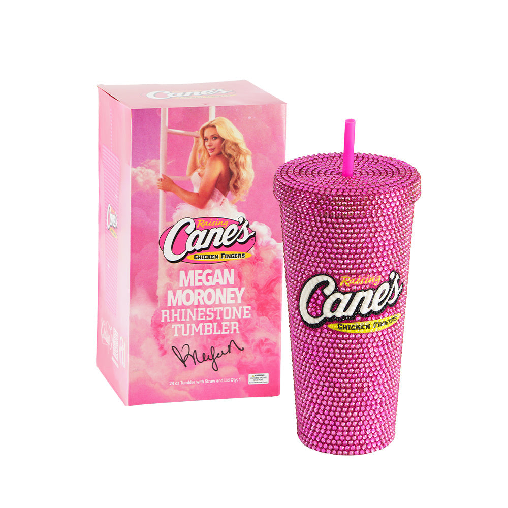 Rhinestone Sparkle Tumbler 24oz — box + cup